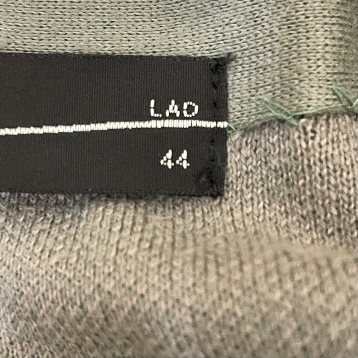 21AWCOTTON WJQ KNIT CARDIGANVネックカーディガン2221 002
