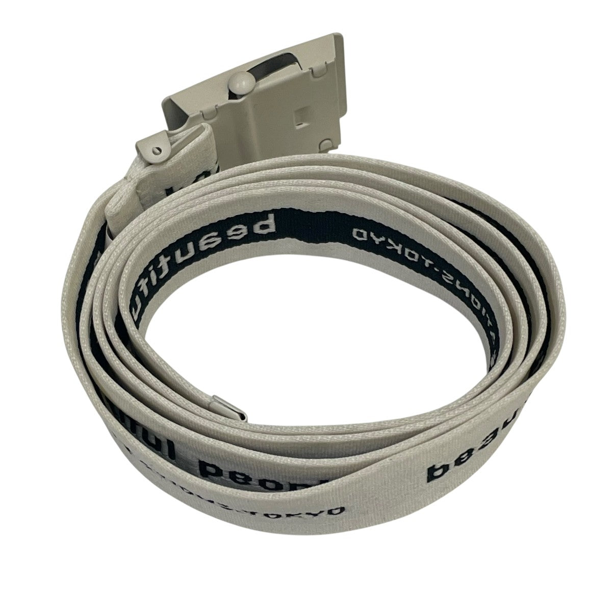 logo buckle belt in jacquard22AW ロゴ ガチャベルト7315511939