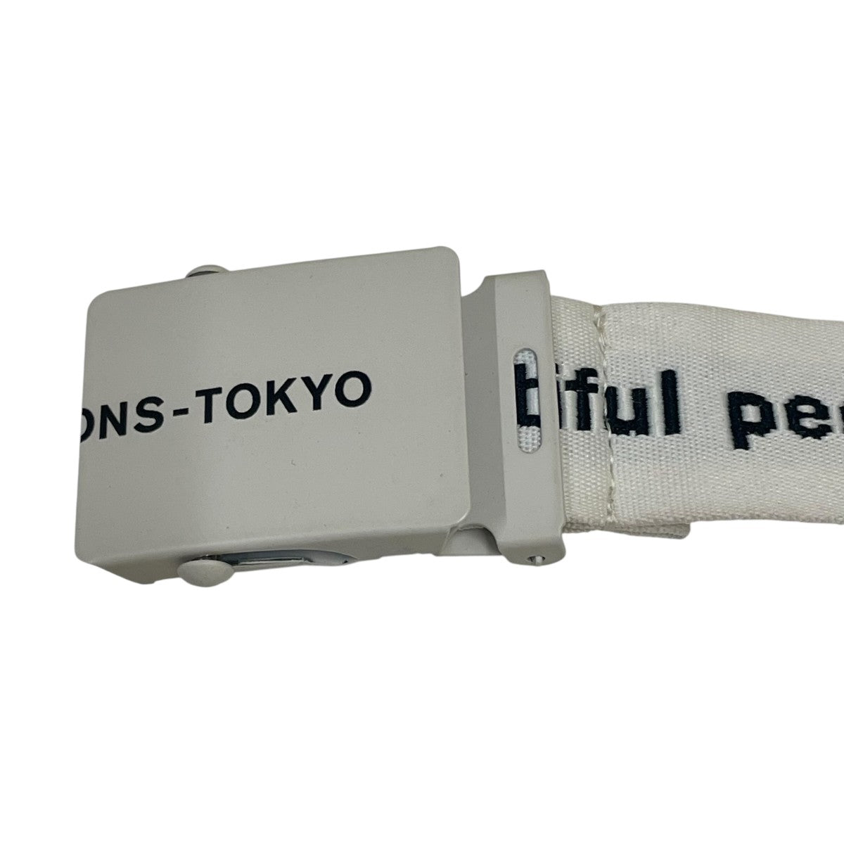 logo buckle belt in jacquard22AW ロゴ ガチャベルト7315511939