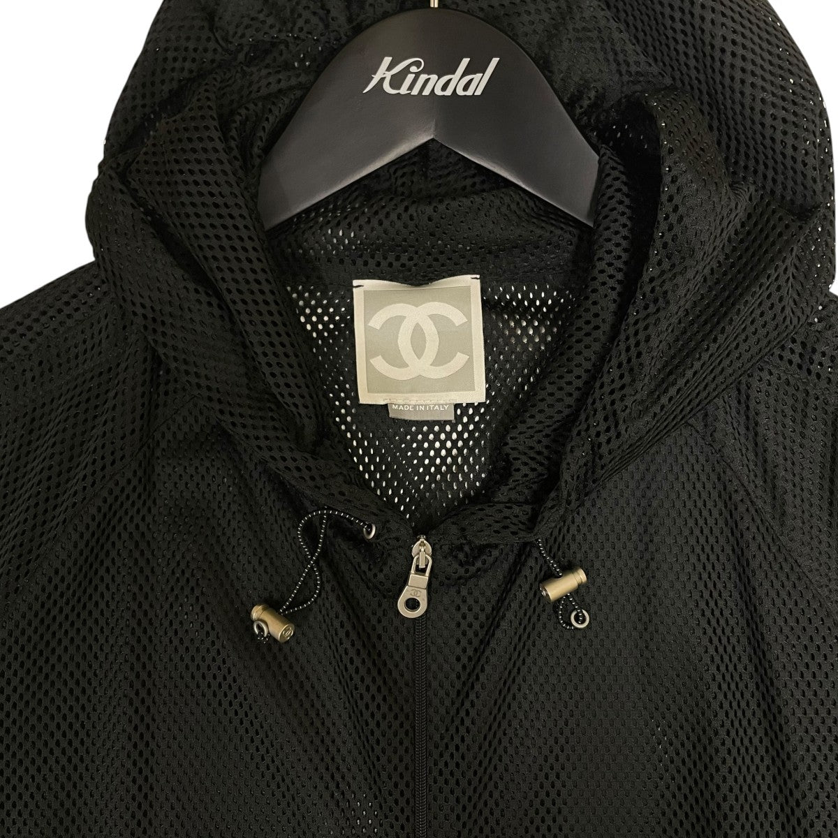 CHANEL(シャネル) コードスリーブメッシュパーカーポリエステル ドロー