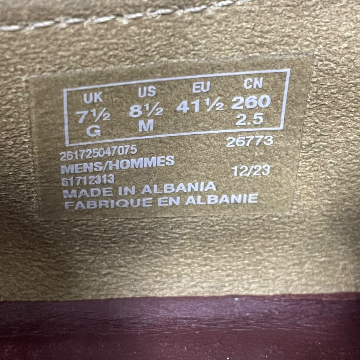 WALLABEE LOAFERモカシンシューズ61712313