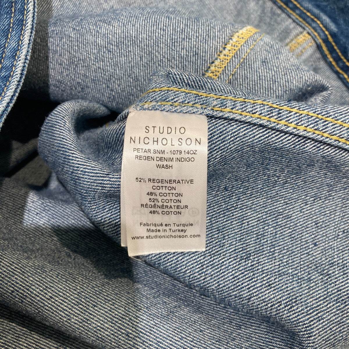 REGEN DENIMデニムジャケット1079 14OZ