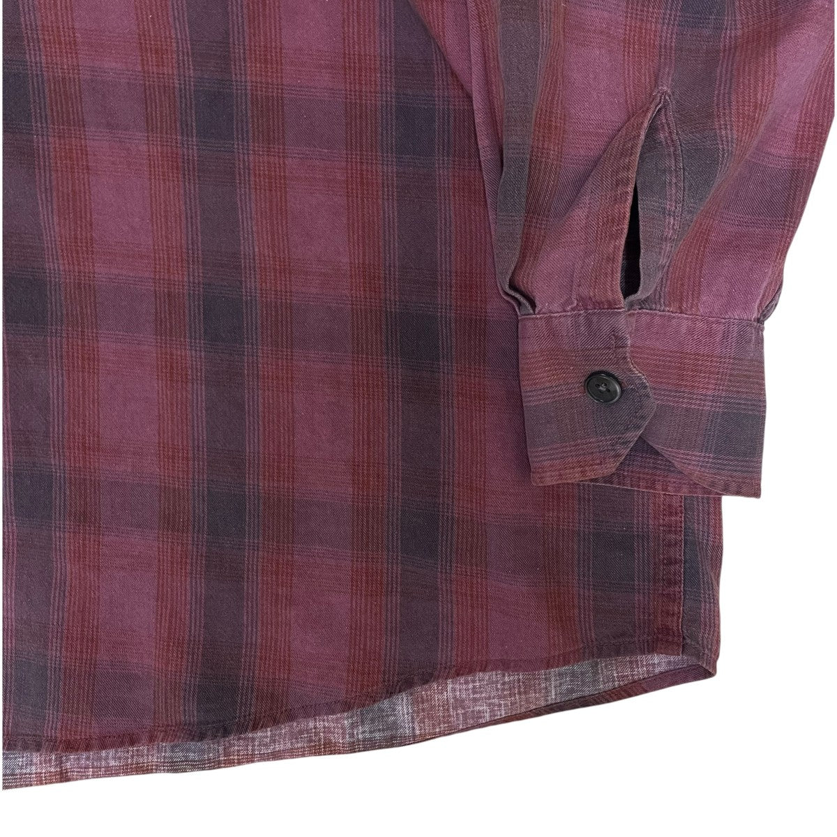 BORROWED SHIRTチェック柄 長袖シャツ コットンシャツM4252BIDC