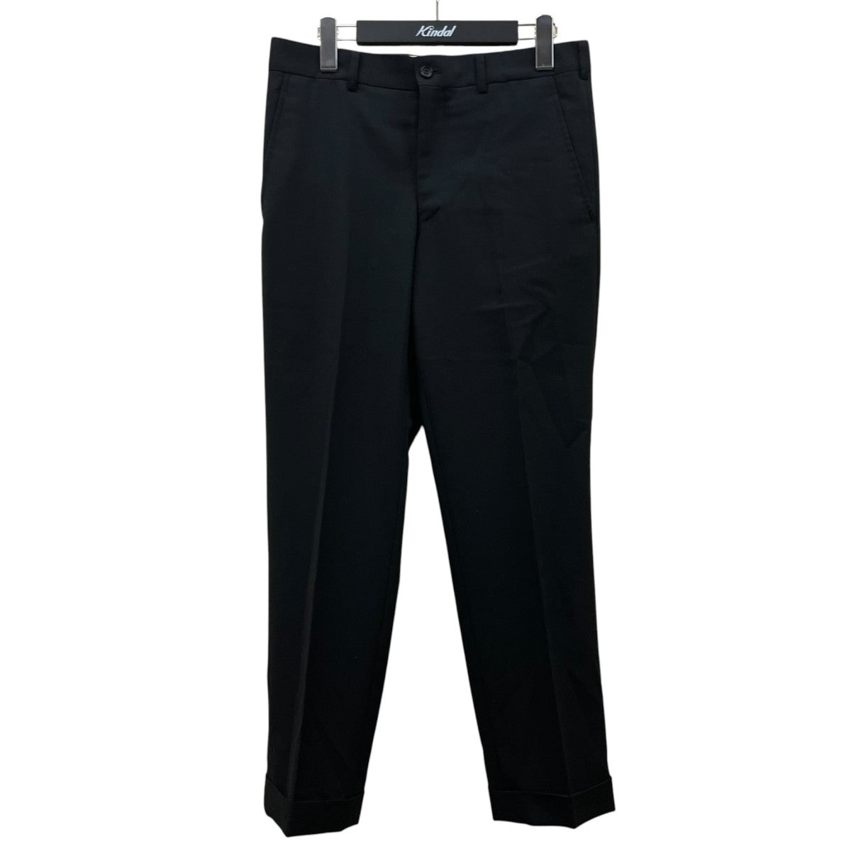 【値下げ】コムデギャルソンオムプリュス　黒 ウールスラックス スリムフィット S COMME des GARCONS HOMME PLUS(コムデギャルソンオムプリュス) ウール