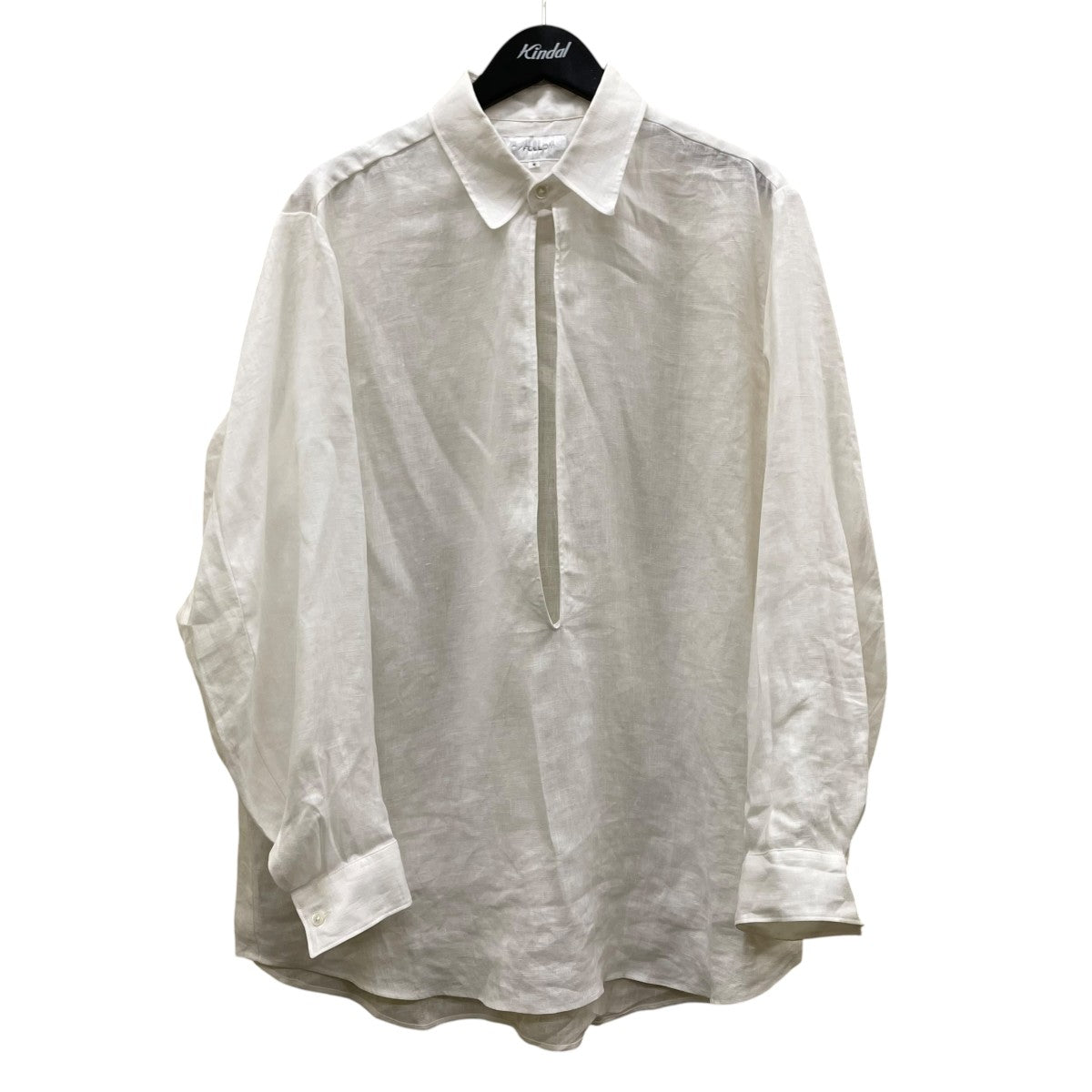 26SSwashed linen skipper shirt ウォッシュドリネンスキッパーシャツ長袖シャツ リネンシャツ26050684001610