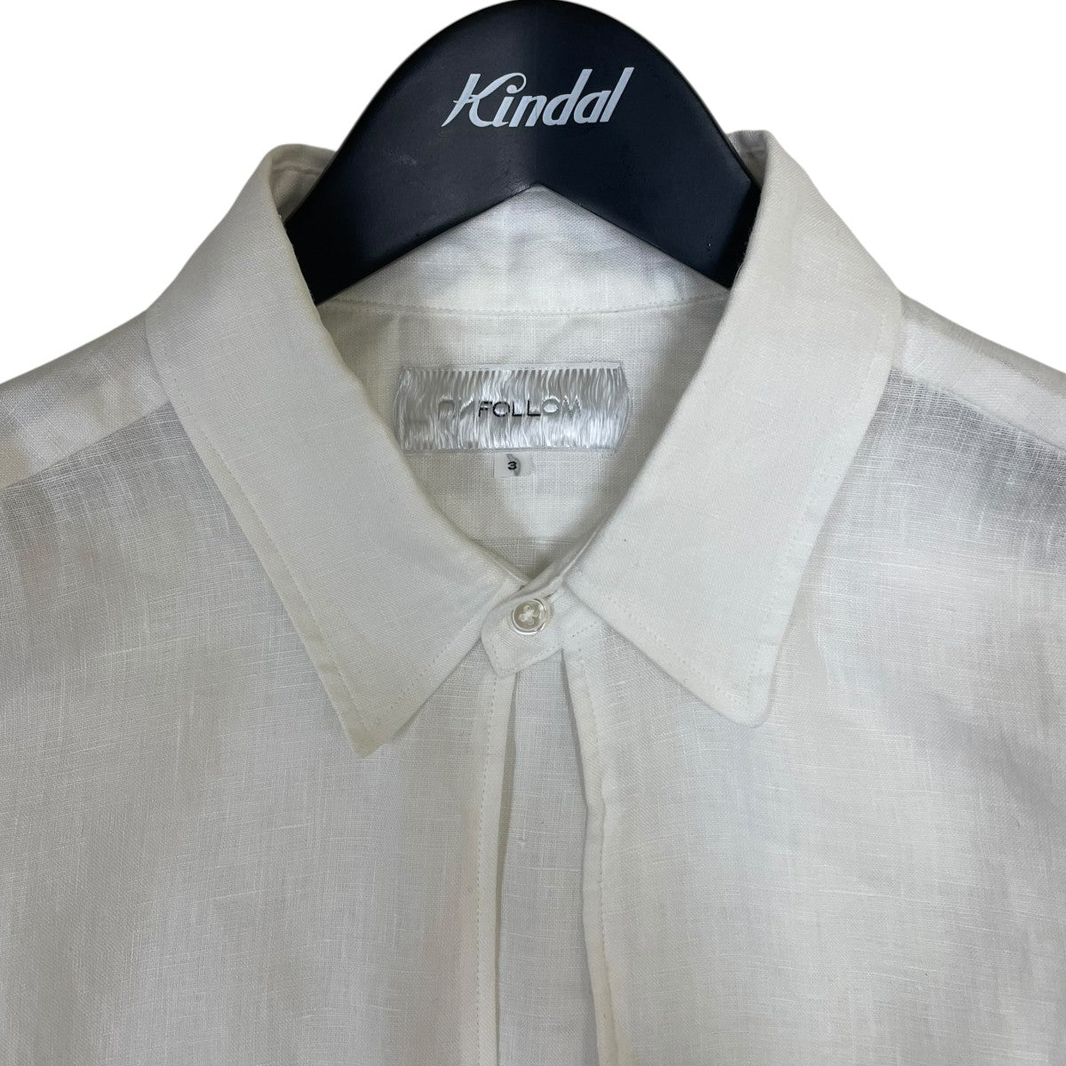 26SSwashed linen skipper shirt ウォッシュドリネンスキッパーシャツ長袖シャツ リネンシャツ26050684001610