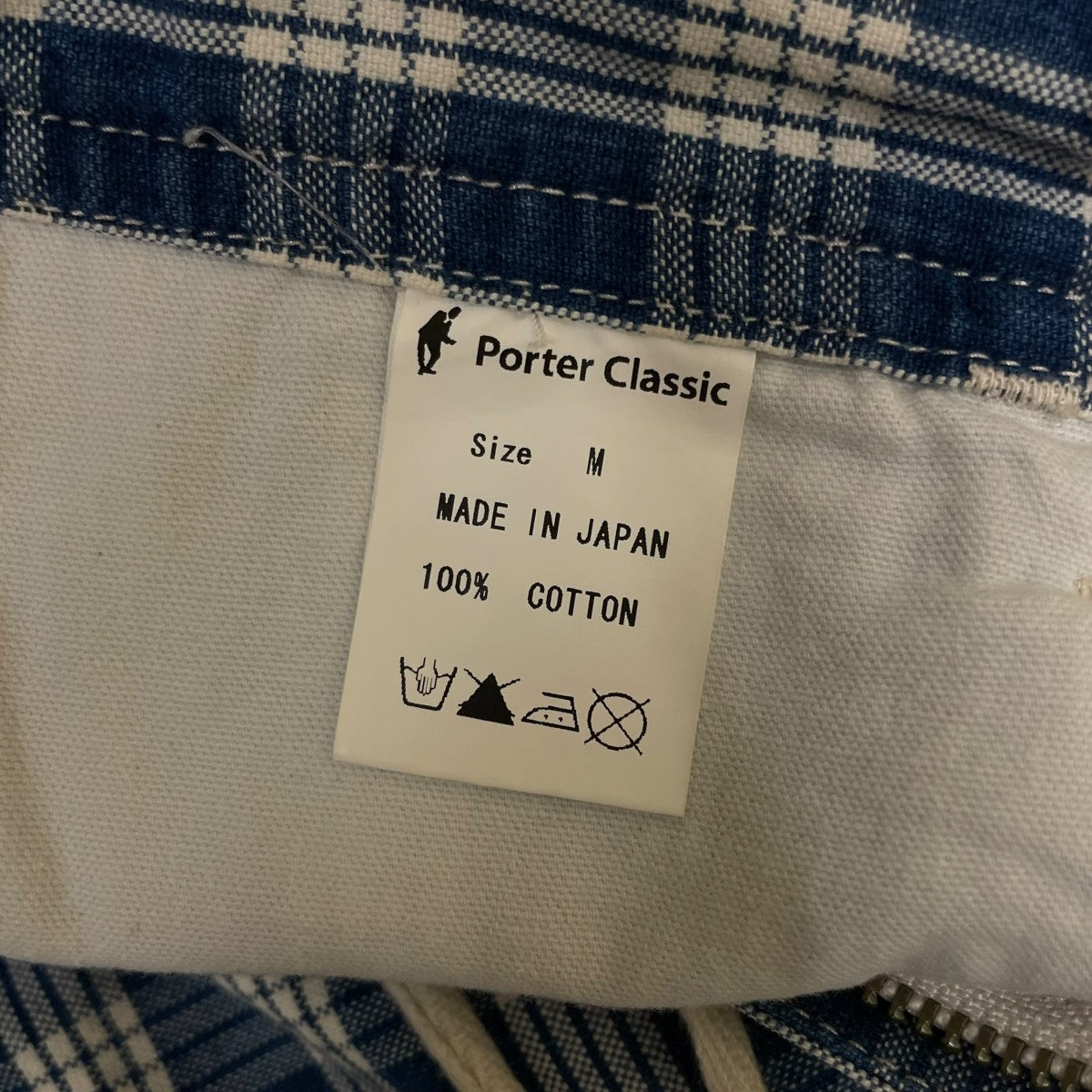 PALAKA PAINTED SHORTS PANTSパラカチェック生地 コットン ハーフパンツ ショートパンツ