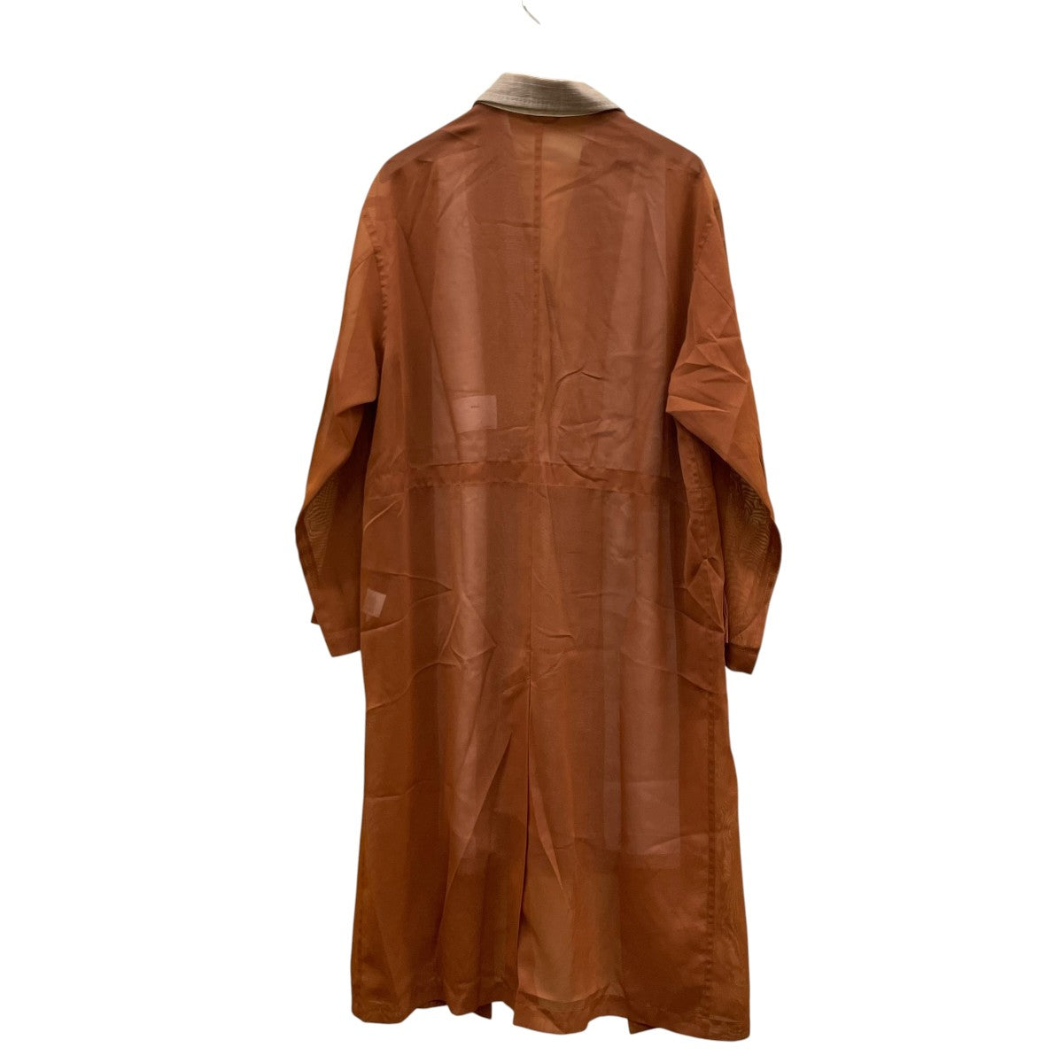 Polyester mesh coatロングコートTP81 FA241