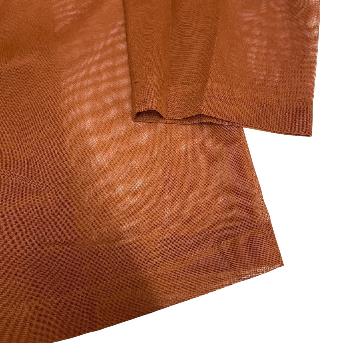 Polyester mesh coatロングコートTP81 FA241