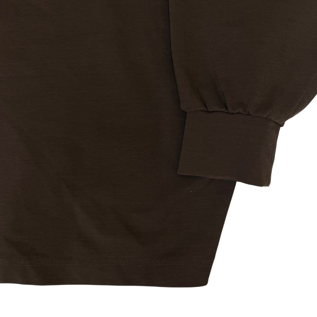 切替 アシンメトリー ハイネック ロングスリーブカットソー 長袖Tシャツ21WCL T02204