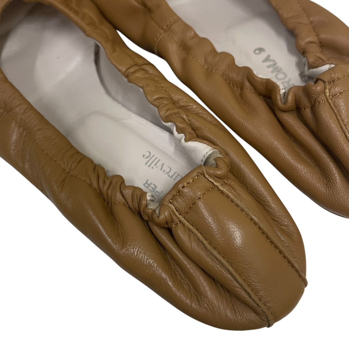 allurevilleコラボ ELASTIC PUMPS エラスティックパンプスポインテッドトゥ ギャザーパンプス