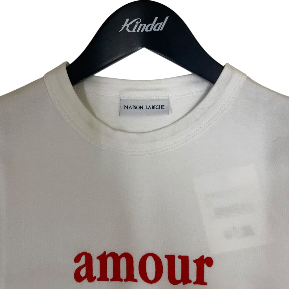 amour刺繍 半袖Tシャツ コットンＴシャツ