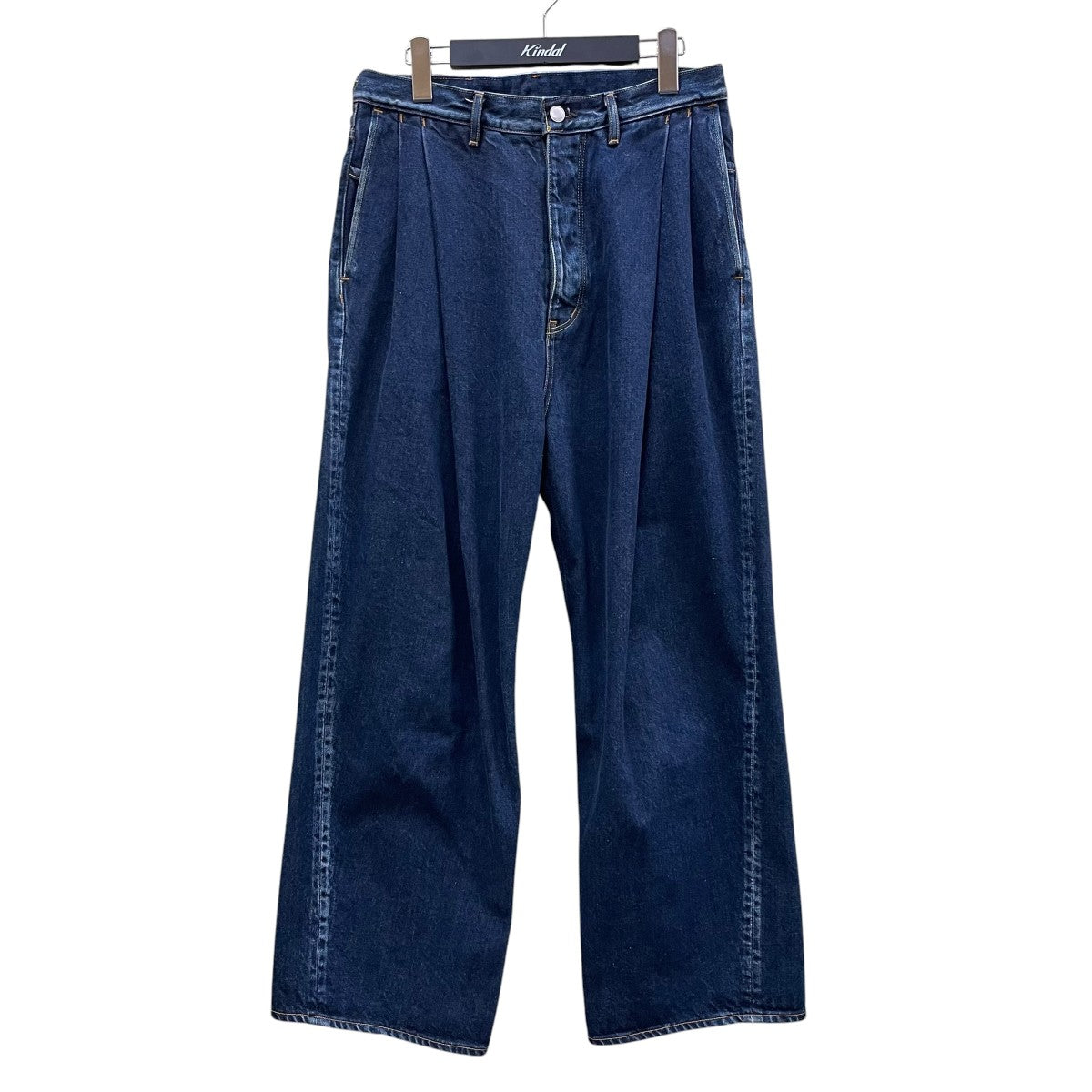 2TUCK WIDE DENIM PANTSワイド デニムパンツS071401