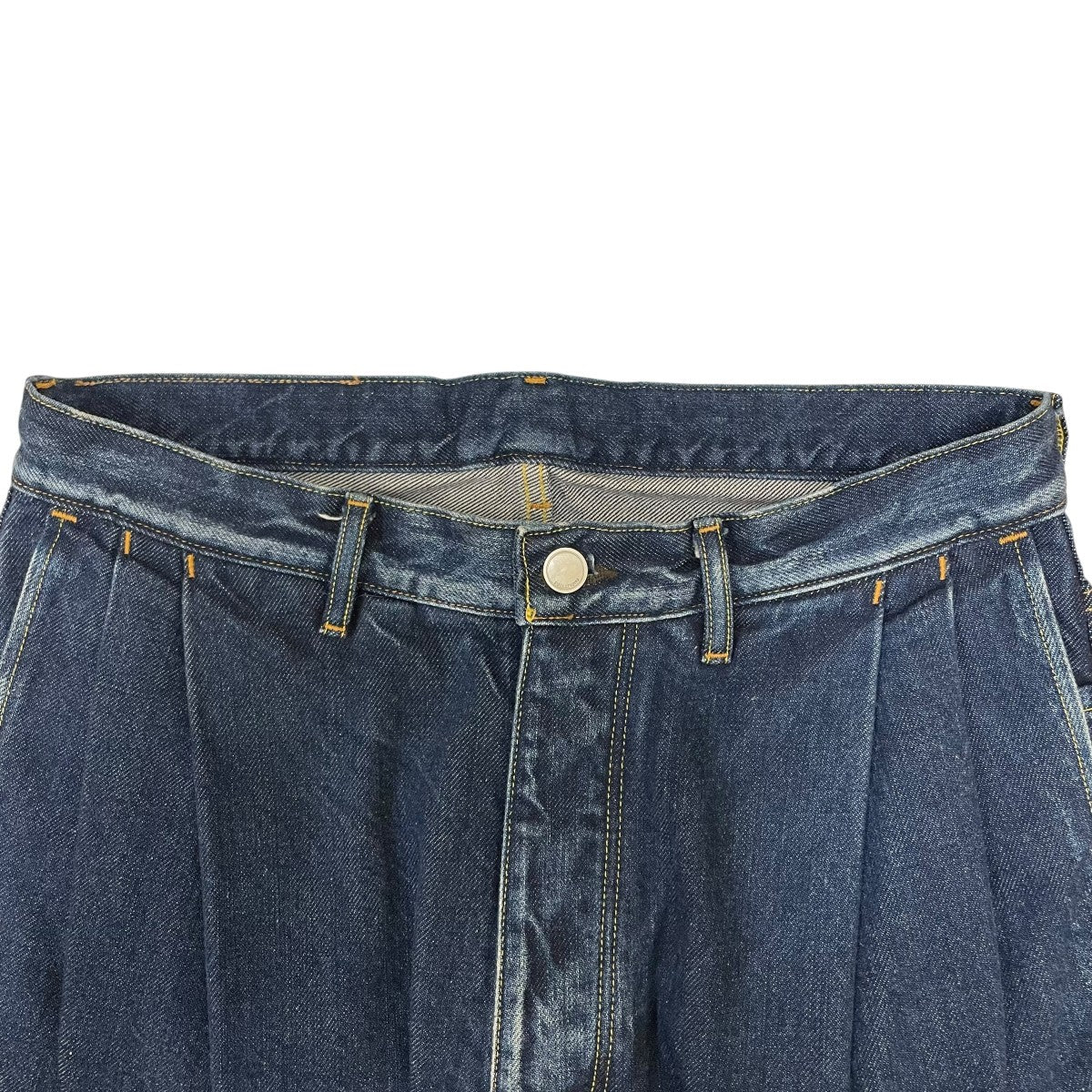 2TUCK WIDE DENIM PANTSワイド デニムパンツS071401
