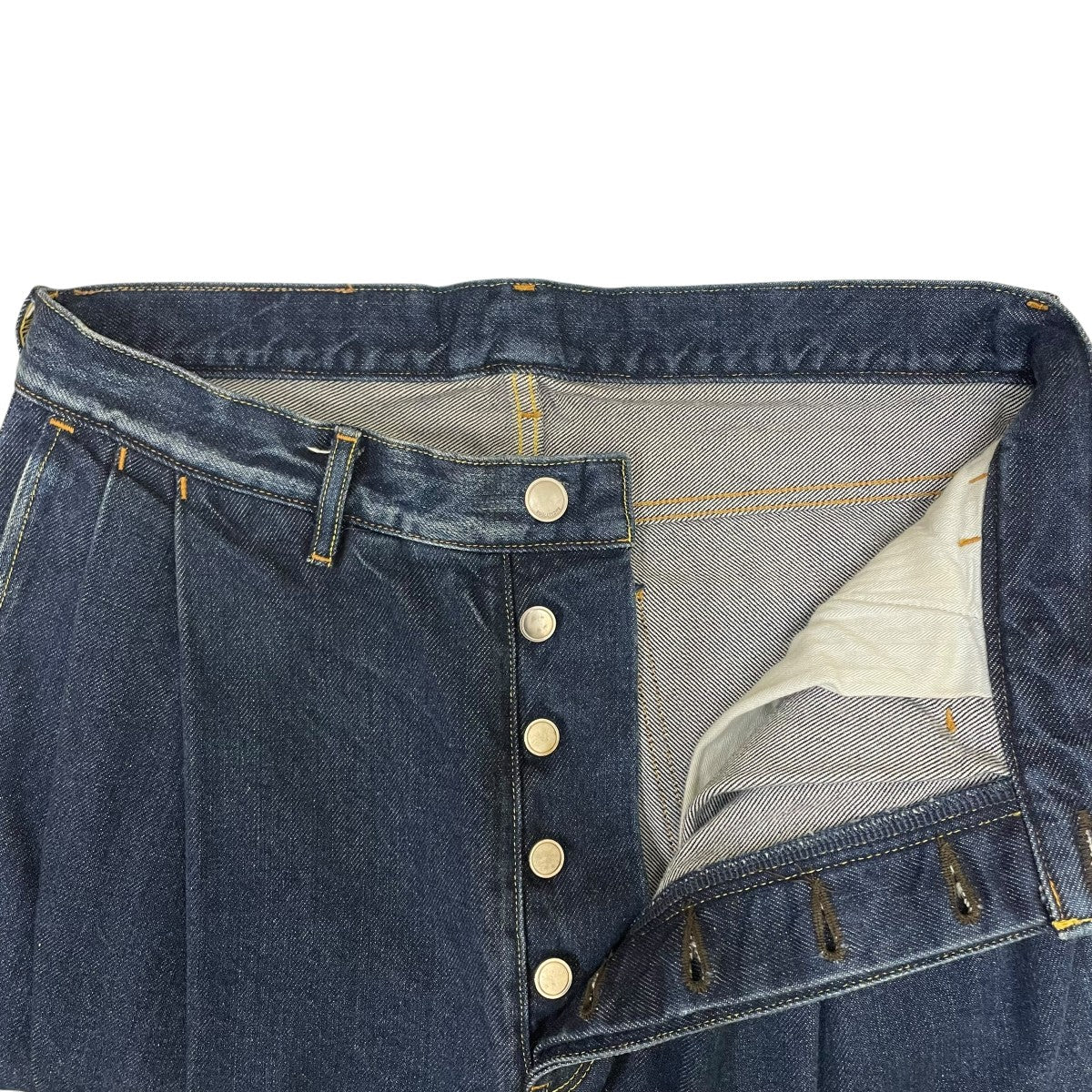 2TUCK WIDE DENIM PANTSワイド デニムパンツS071401