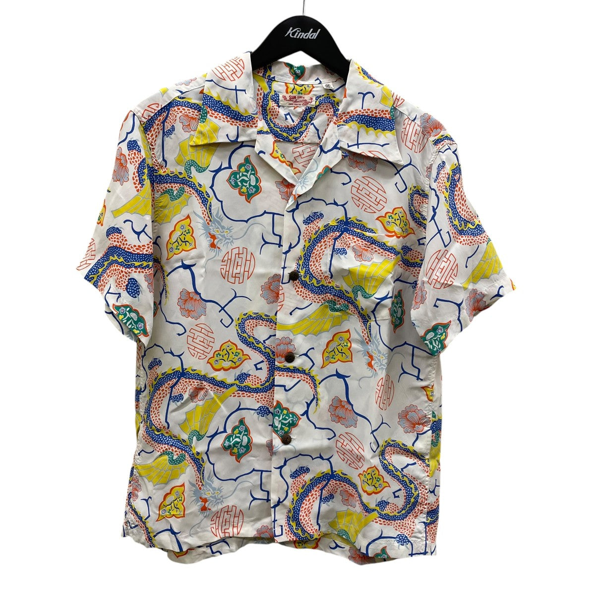 RAYON HAWAIIAN SHIRTオープンカラー 半袖シャツSS38331