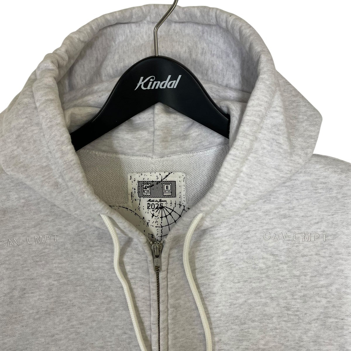 SOLID LOOSE ZIP HOODYジップパーカーCES28CS07