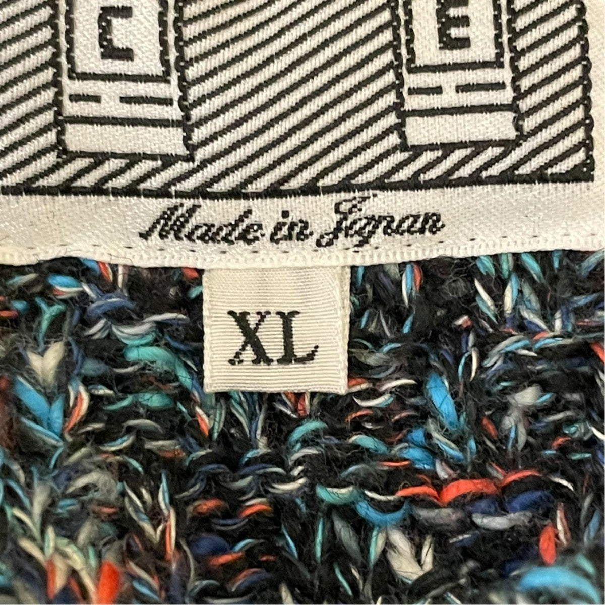 C．E MIX COLOURS LOOSE KNITクルーネックニットCES28KN03 古着・中古-6枚目のアイテム画像