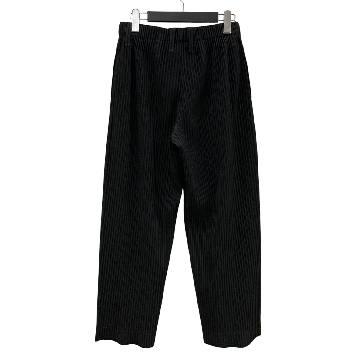 15AWBASICS pleated pantsベルトループ有 プリーツパンツHP55JF150