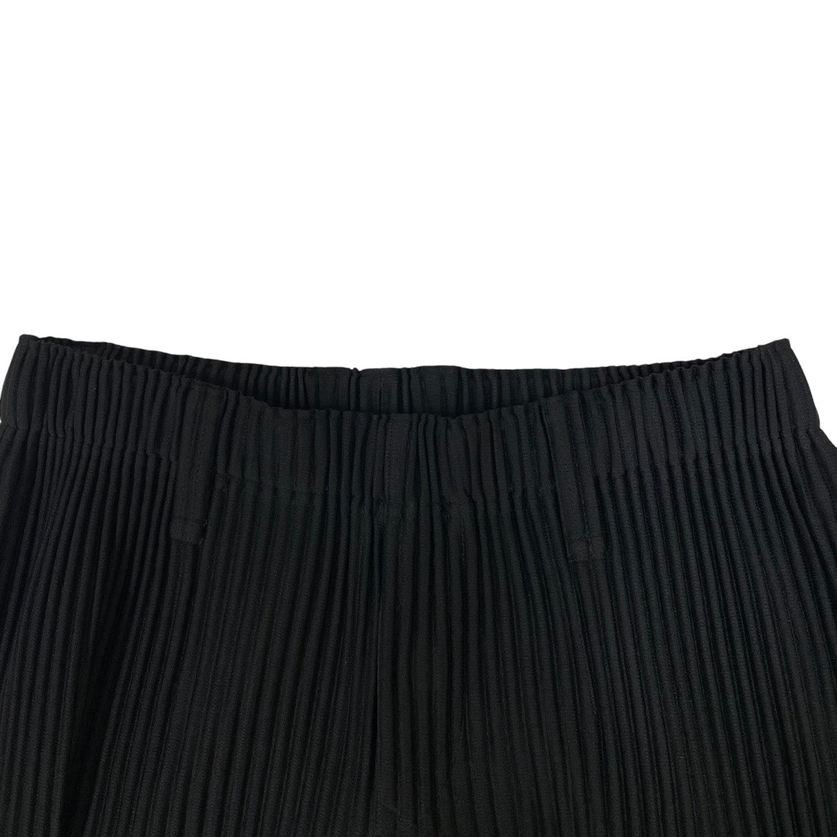 15AWBASICS pleated pantsベルトループ有 プリーツパンツHP55JF150
