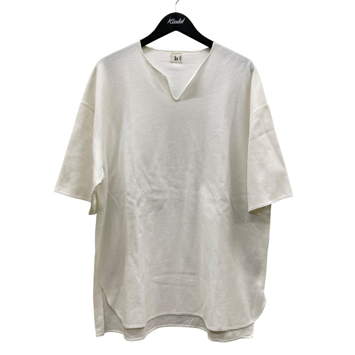 blurhms ROOTSTOCK Rough＆Smooth Thermal Over-neck半袖カットソーROOTS2103 古着・中古-1枚目のアイテム画像