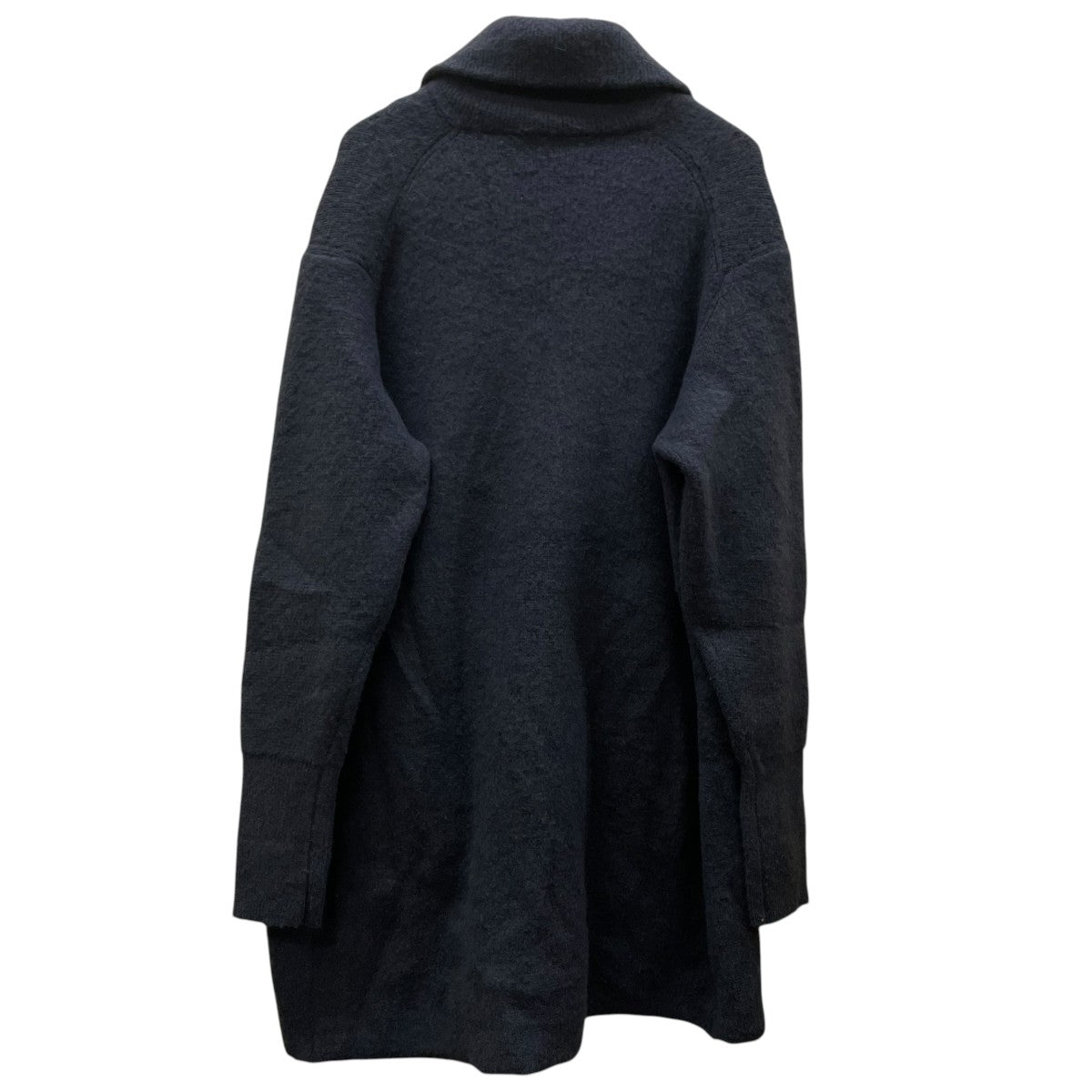 TOMORROW LAND tricot 25AWウールカシミヤシルク ダブルブレステッド ニットコートサムホール付き ウールコート63025502502 古着・中古-2枚目のアイテム画像