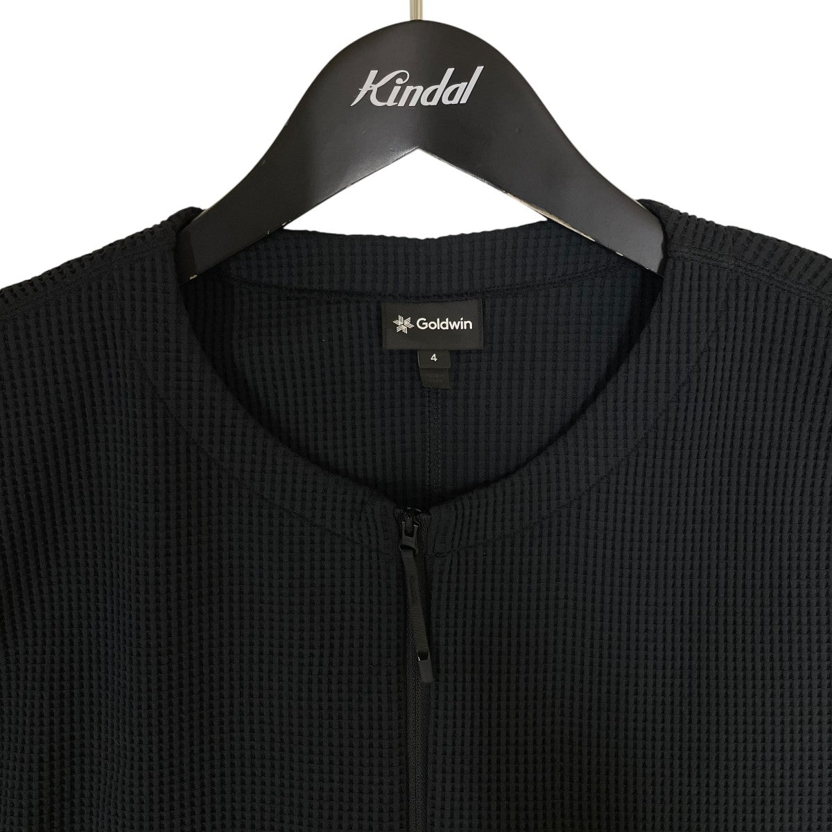 Waffle Light Zip Cardigan ワッフルライト ジップ カーディガンポリエステル カーディガンGL35703