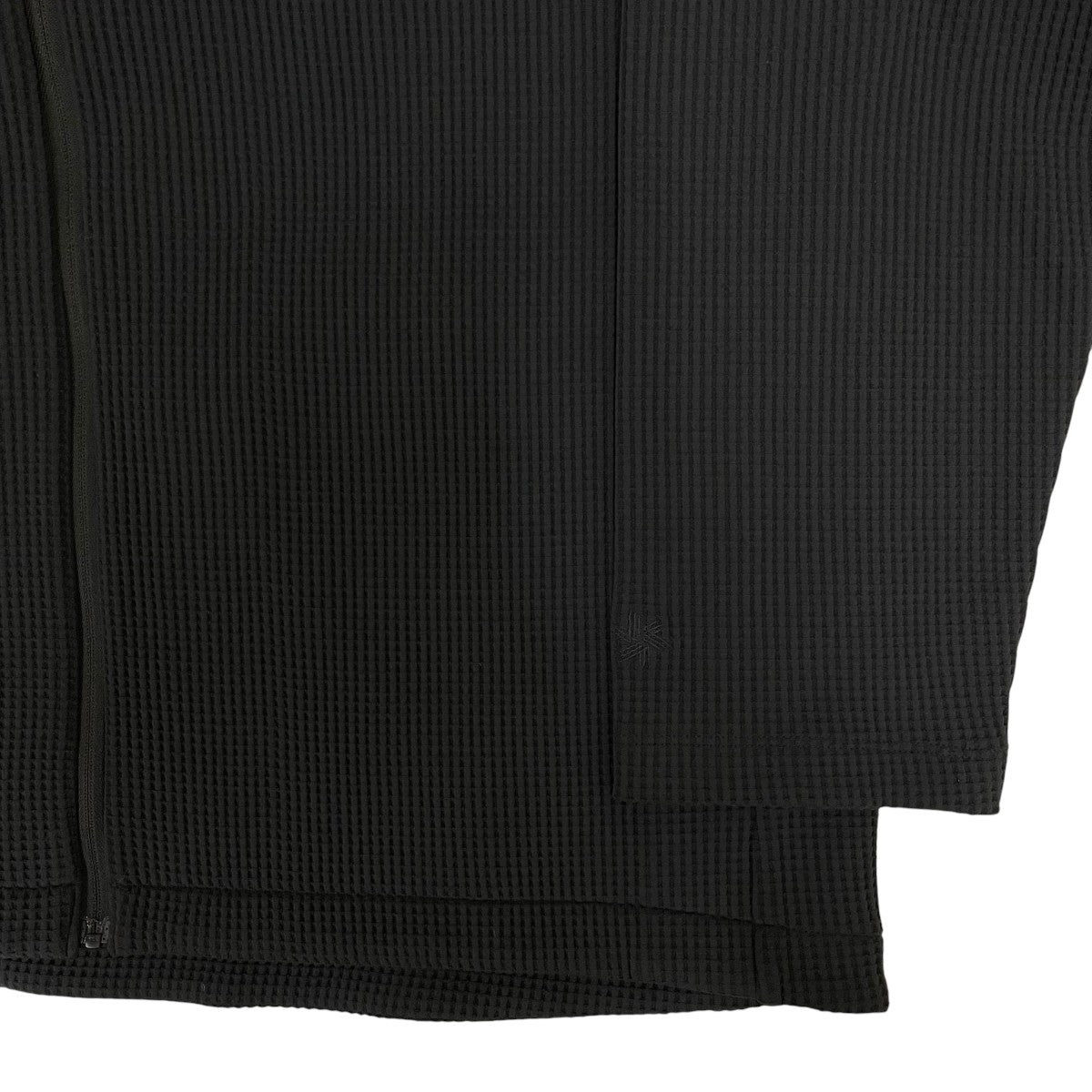 Waffle Light Zip Cardigan ワッフルライト ジップ カーディガンポリエステル カーディガンGL35703