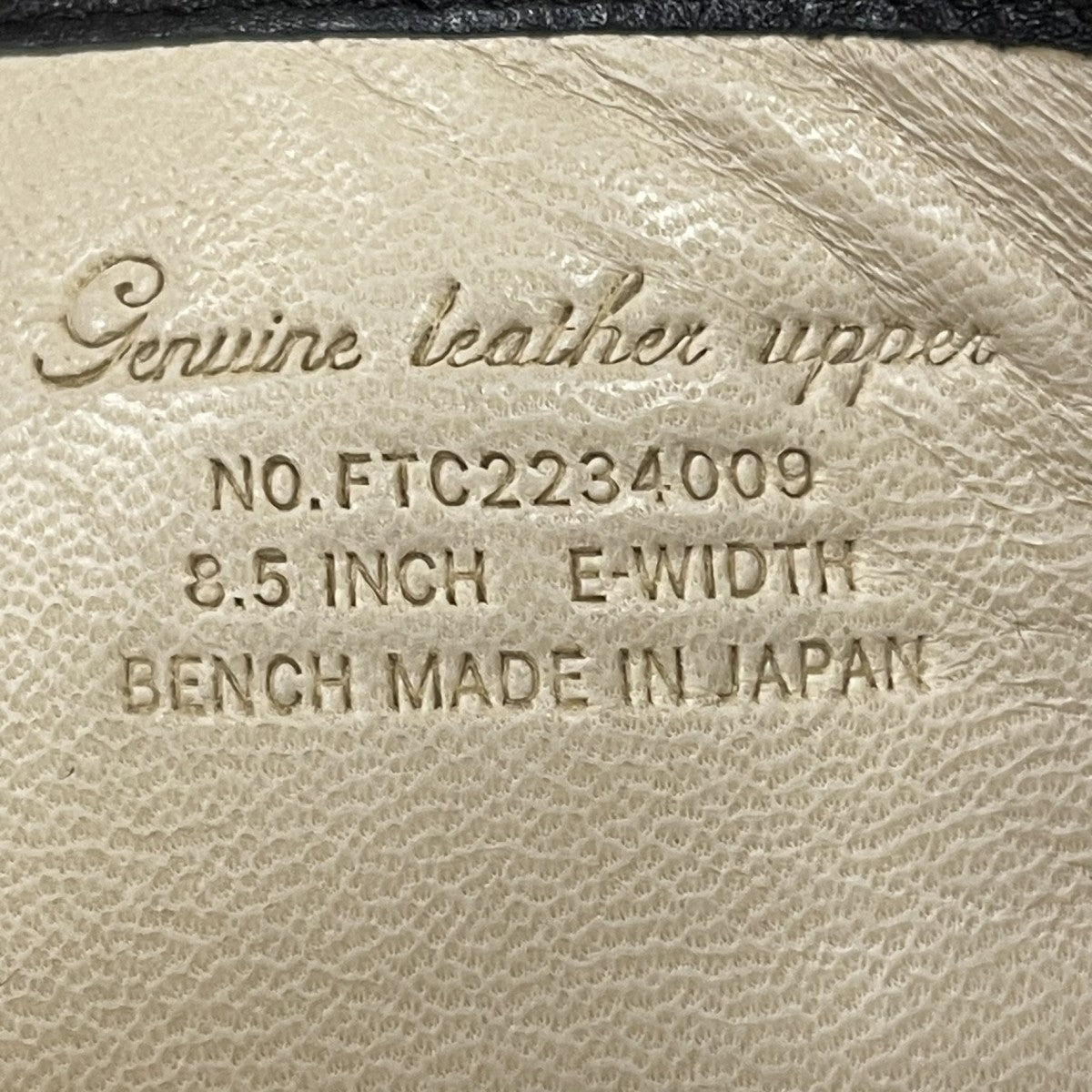 OBLIQUE FRONT ZIPブーツFTC2234009