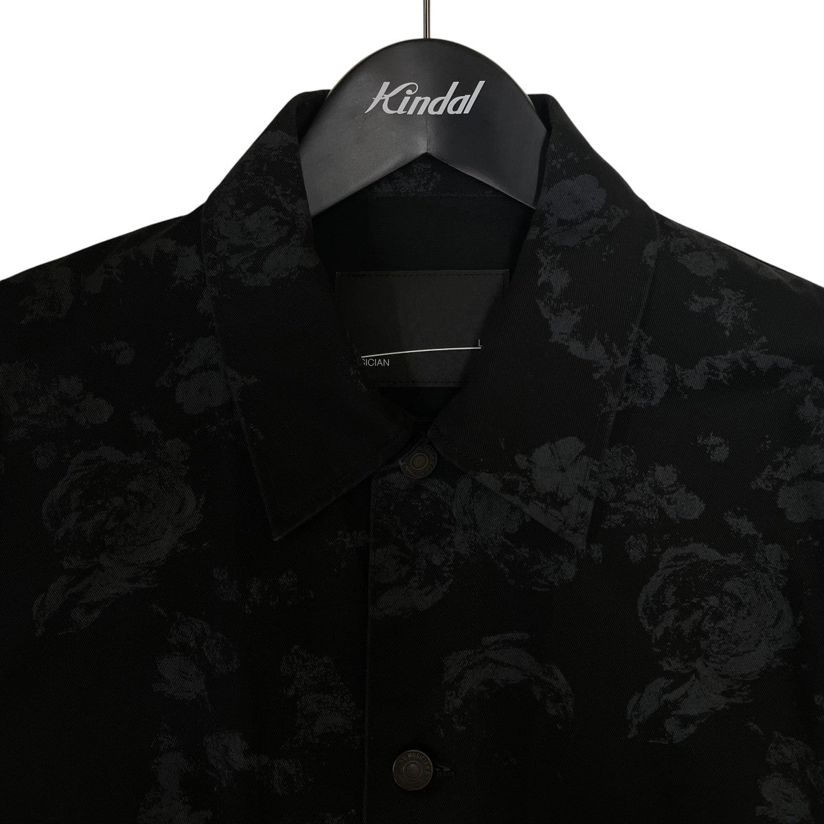 23SSNEW ROSE MIX BLOUSON総柄 薔薇 グラフィック プリント ジャケット ブルゾン2223 377