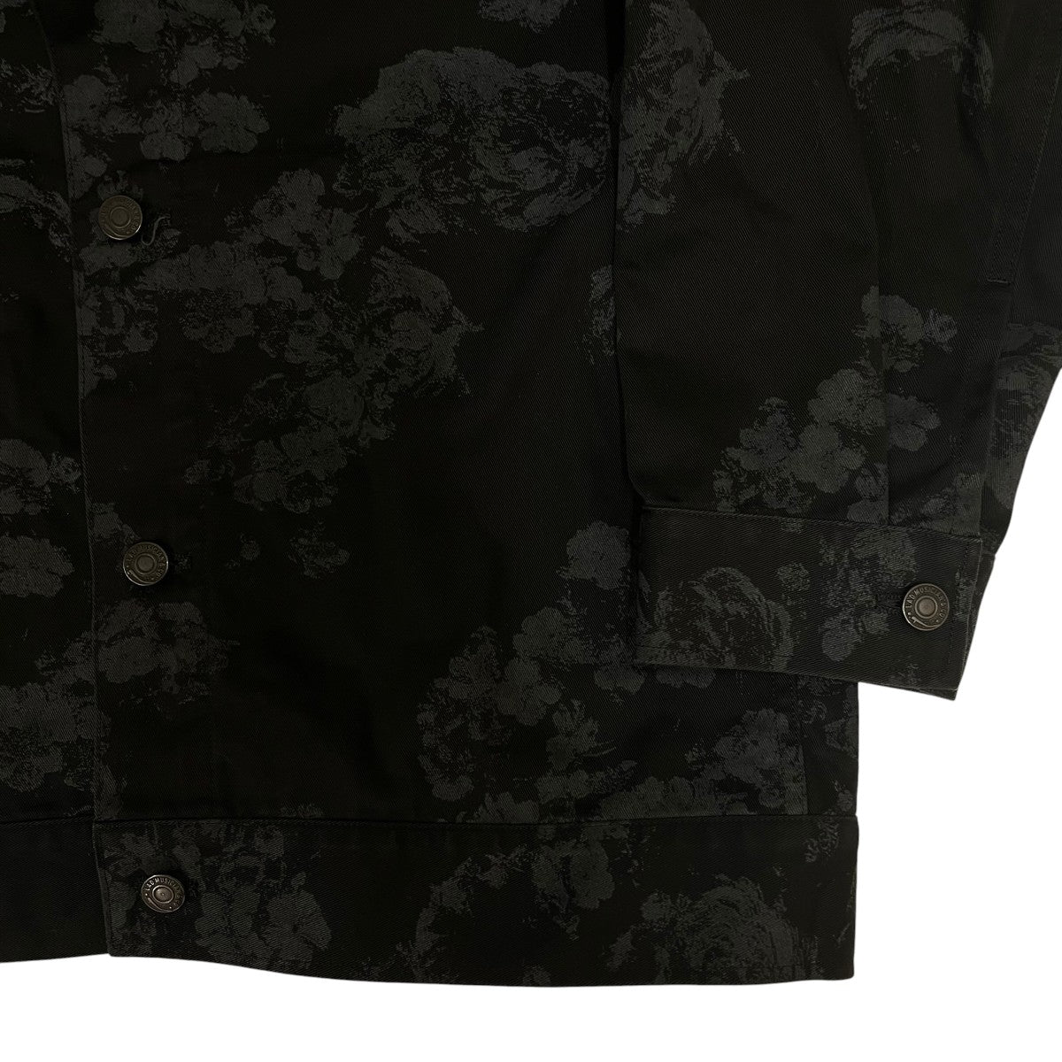 23SSNEW ROSE MIX BLOUSON総柄 薔薇 グラフィック プリント ジャケット ブルゾン2223 377