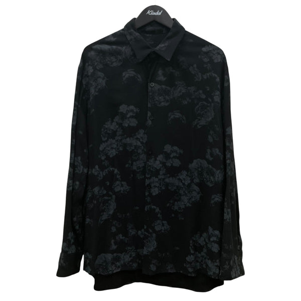 LAD MUSICIAN(ラッドミュージシャン) NEW ROSE MIX BIG SHIRT総柄 薔薇