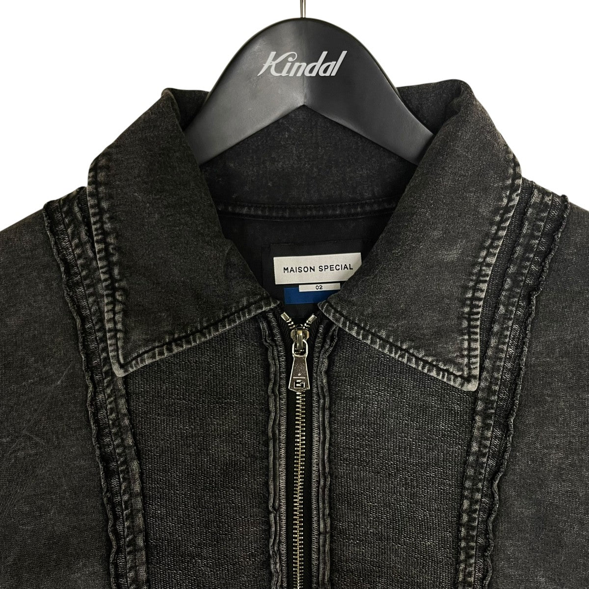 Chemical Over-Dyed Inside-Out Prime-Over Half Zip T-Shirtヴィンテージ加工 ハーフジップ 半袖カットソー11251411324