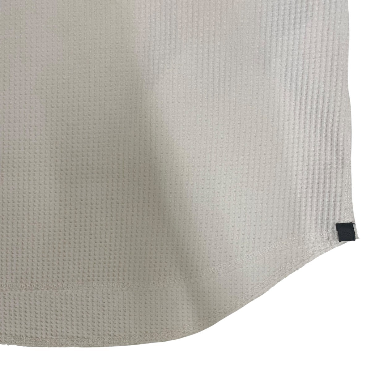 TECH THERMAL HENLEY テックサーマルヘンリーショートスリーブワッフル生地 オーバーサイズ 五分袖カットソーBE 39024