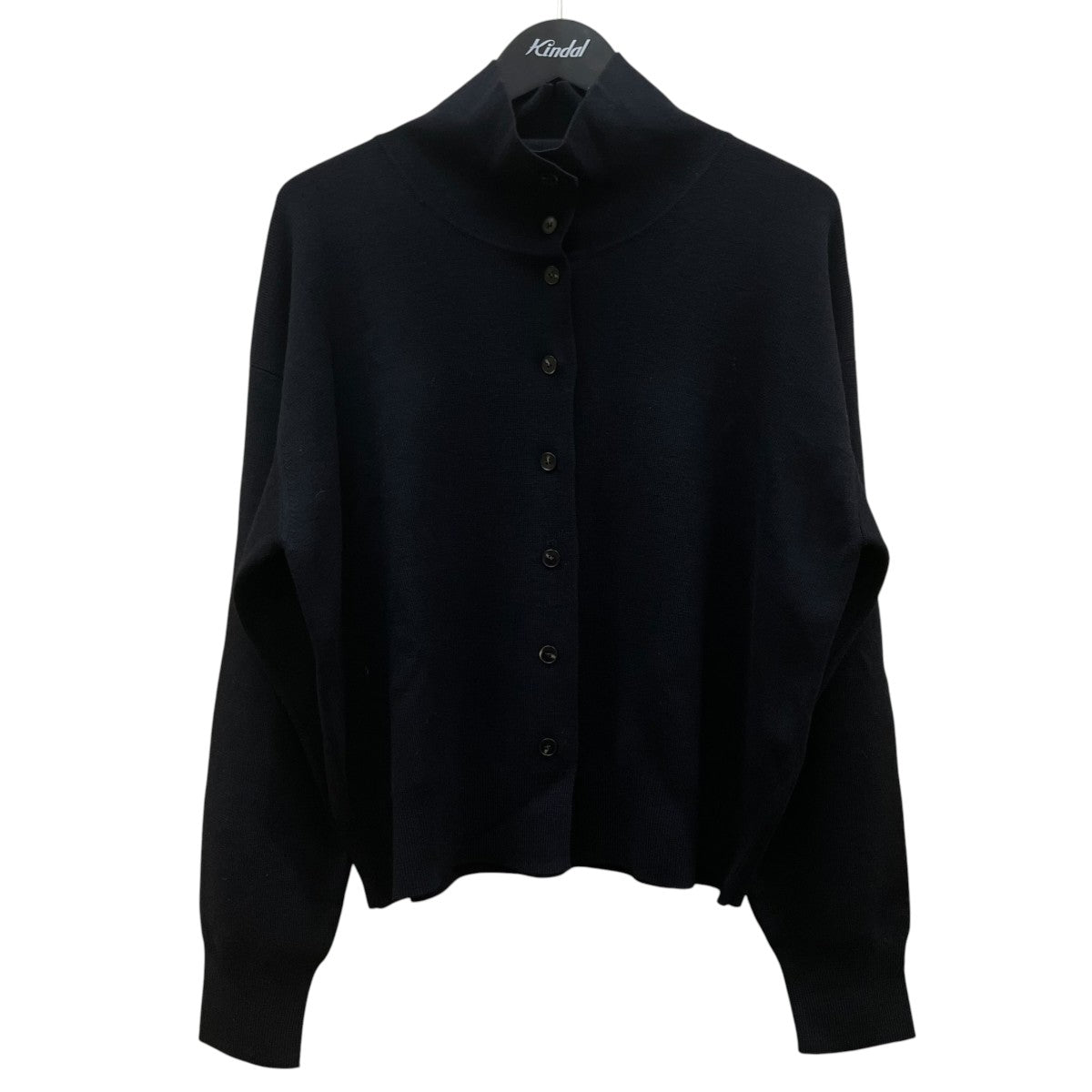 MERINO WOOL FUNNEL-NECK CARDIGAN メリノウール ファンネルネック カーディガンハイネック ウールニット1319334 3