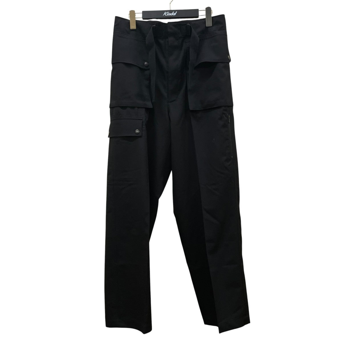 25SSWOOL HERRINGBONE CARGO PANTSスラックスA25SP02CH