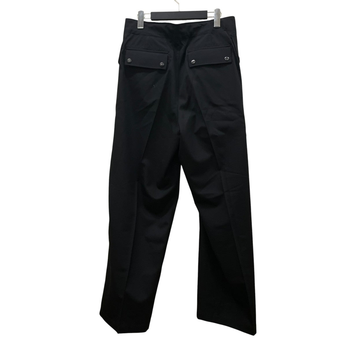 25SSWOOL HERRINGBONE CARGO PANTSスラックスA25SP02CH