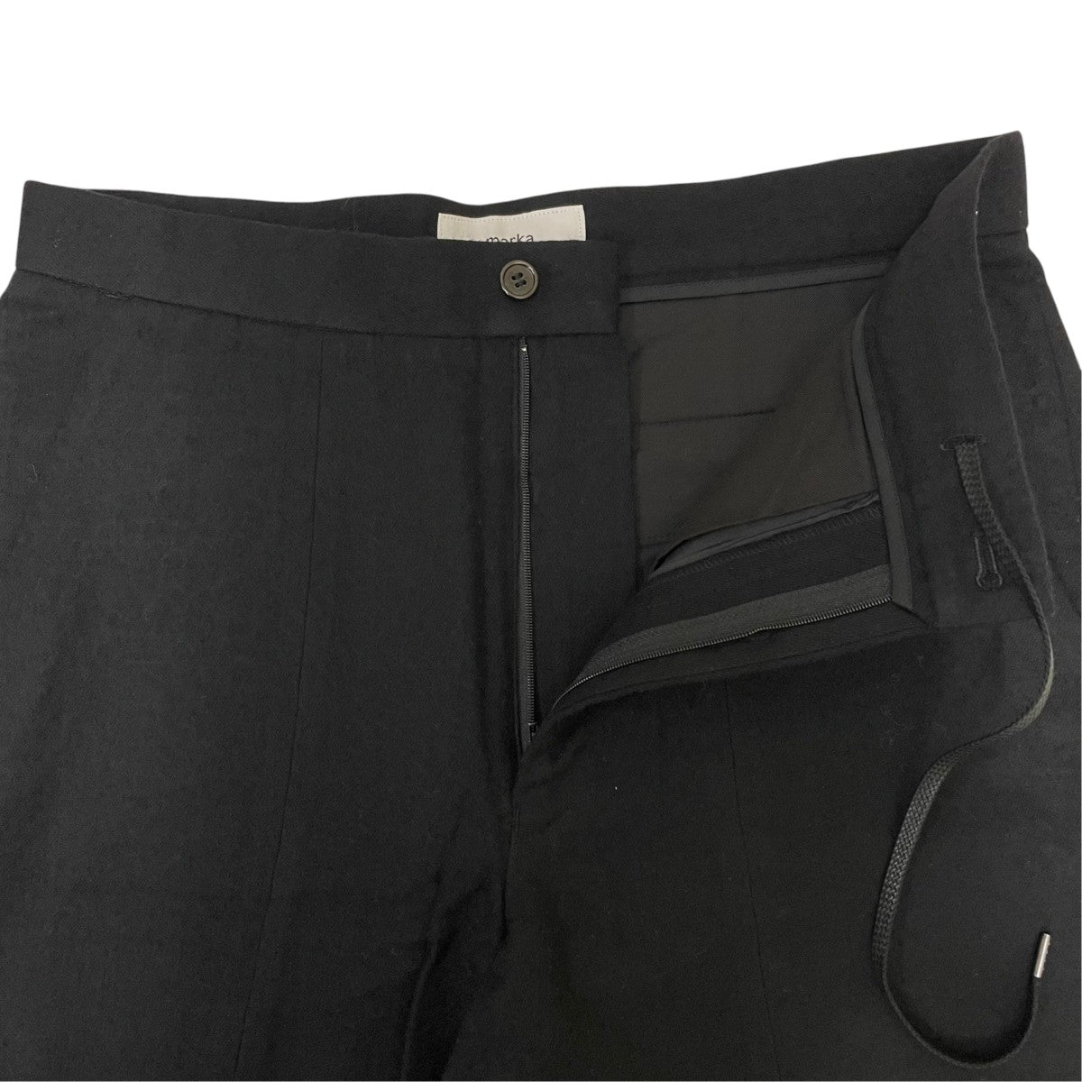 EM SLIT STRAIGHT FIT - co w twillウールパンツM19C 09PT01C