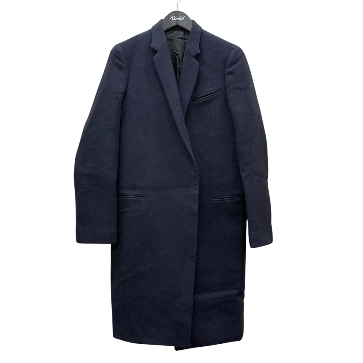 CELINE Crombie coatウールコート2 8H28 7165 古着・中古-1枚目のアイテム画像