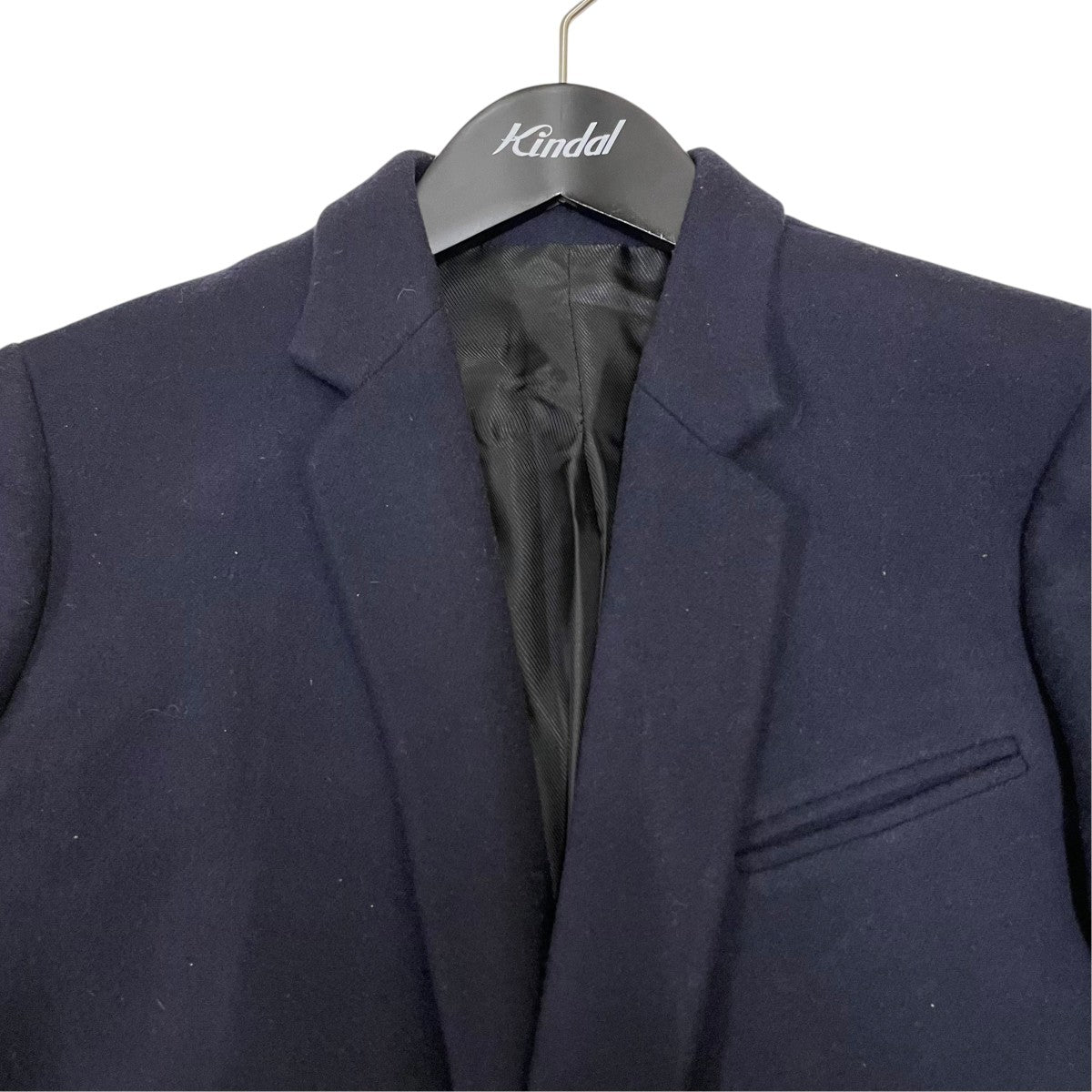 CELINE Crombie coatウールコート2 8H28 7165 古着・中古-3枚目のアイテム画像