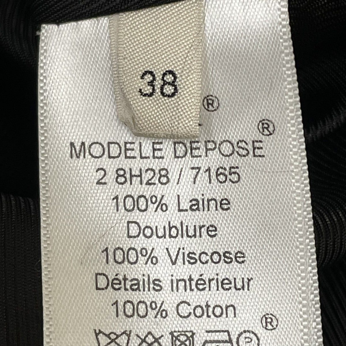 CELINE Crombie coatウールコート2 8H28 7165 古着・中古-5枚目のアイテム画像
