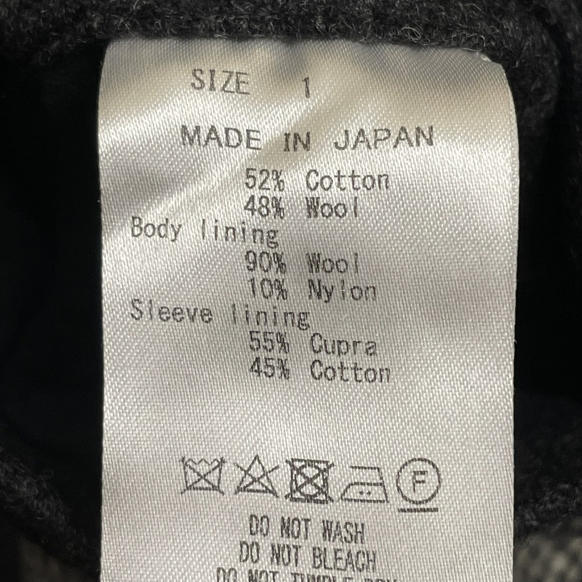 MARKA 19AWSTAND COLLAR BLOUSONジップブルゾンM19C 20BL01C 古着・中古-5枚目のアイテム画像