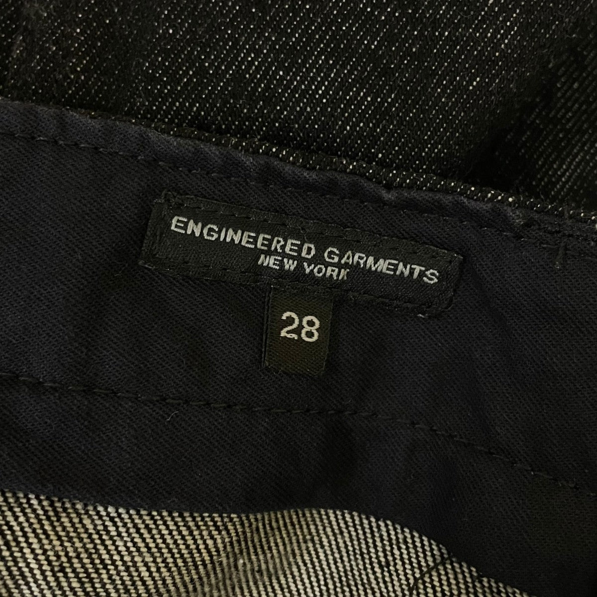 Norwegian Pantフラップポケット ドローコード付き デニムパンツ ワークパンツ