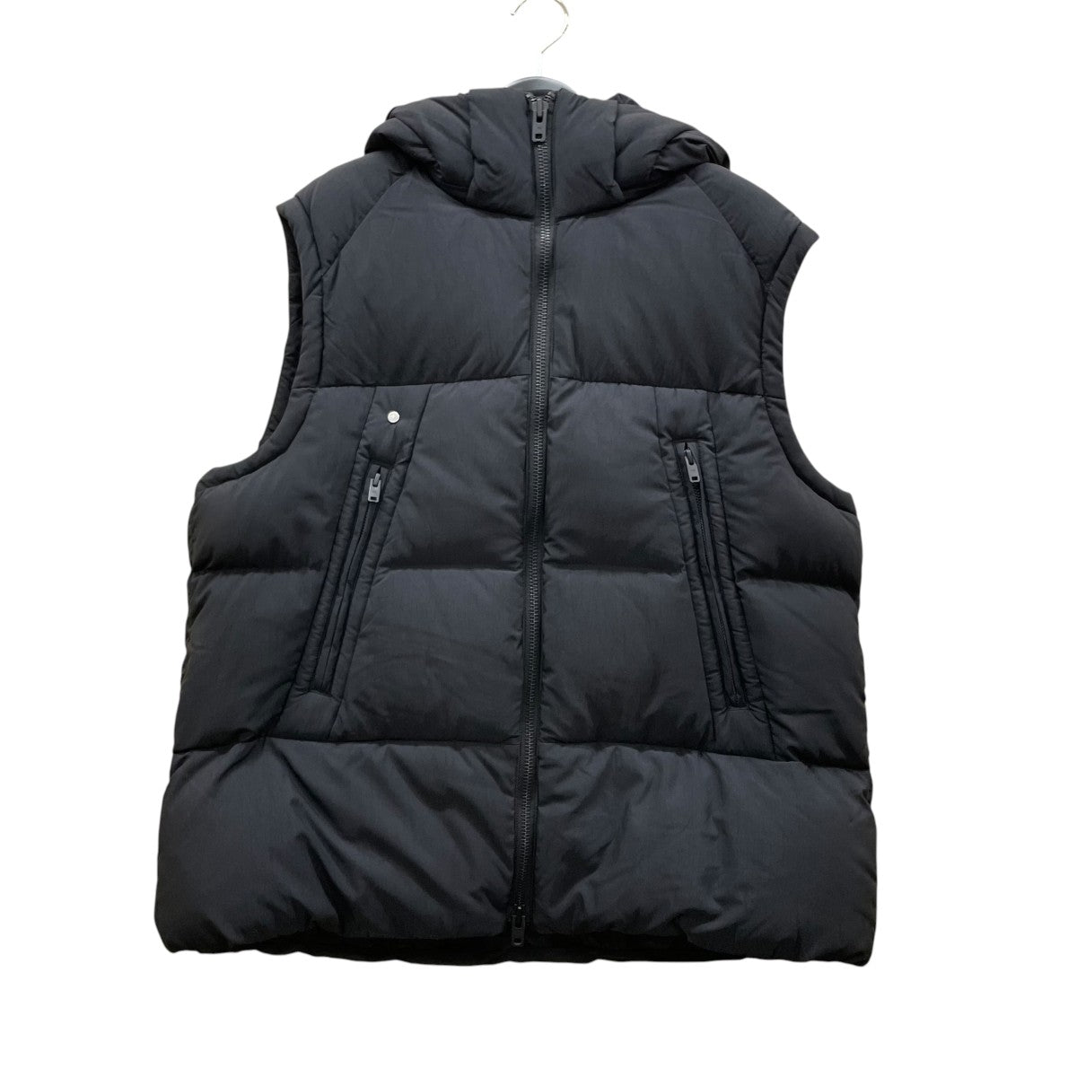 Y-3 PUFF VEST フード取り外し可ダウンベストIL2035 古着・中古-1枚目のアイテム画像