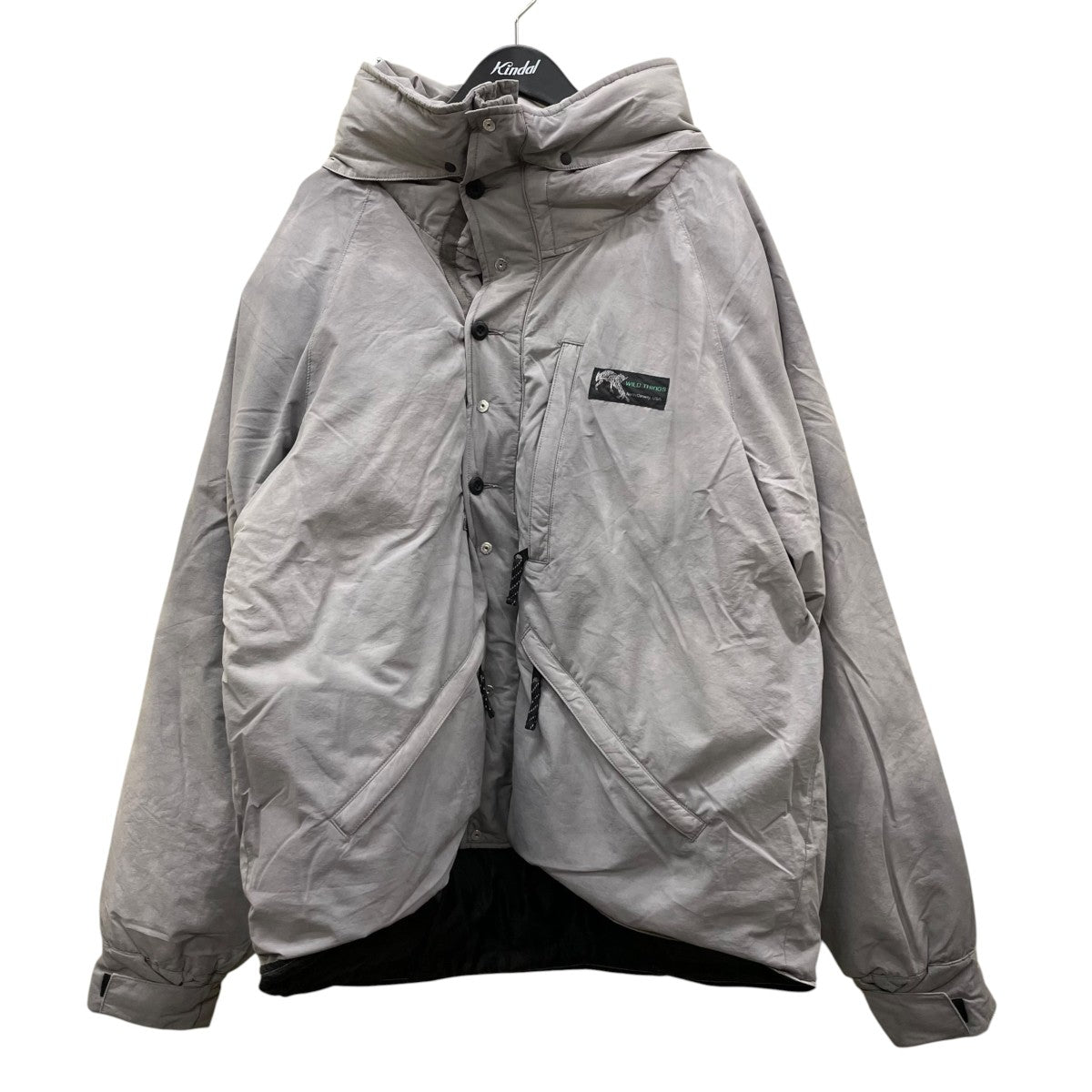 WILD THINGS×INNAT Garment Dyed Makalu Down JacketダウンジャケットINNAT08-W01 古着・中古-1枚目のアイテム画像