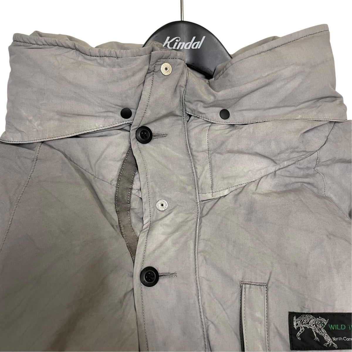 WILD THINGS×INNAT Garment Dyed Makalu Down JacketダウンジャケットINNAT08-W01 古着・中古-3枚目のアイテム画像