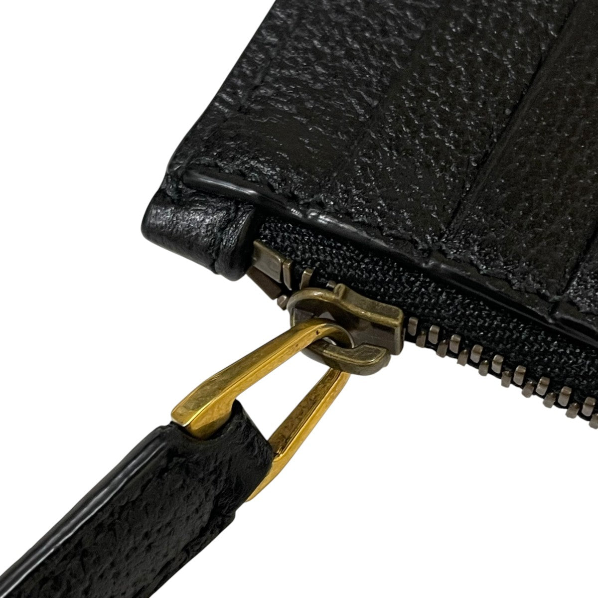 GUCCI(グッチ) シェリーライン ブラックレザー カードケース コイン