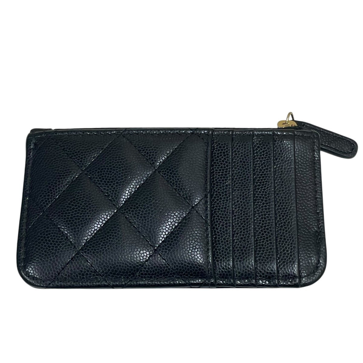 CHANEL(シャネル) キャビアスキンウォレット UH****** ブラック