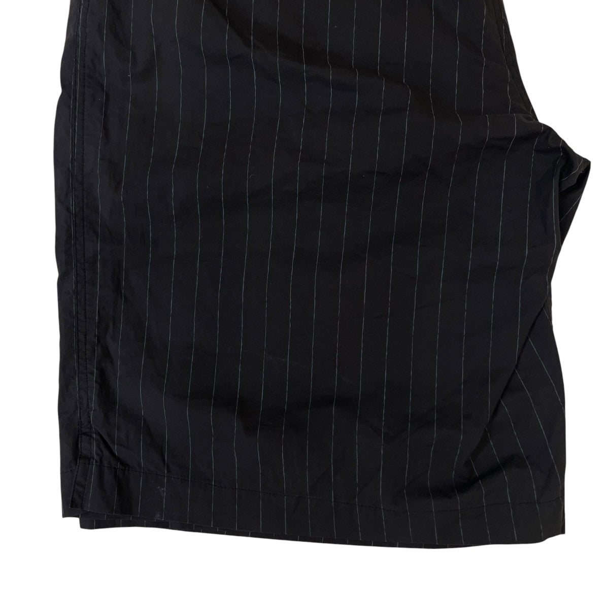 Stripe Belted Wide Shortsウエストベルト付き ストライプ柄 コットン ワイドショートパンツ ハーフパンツYK22SS0328P