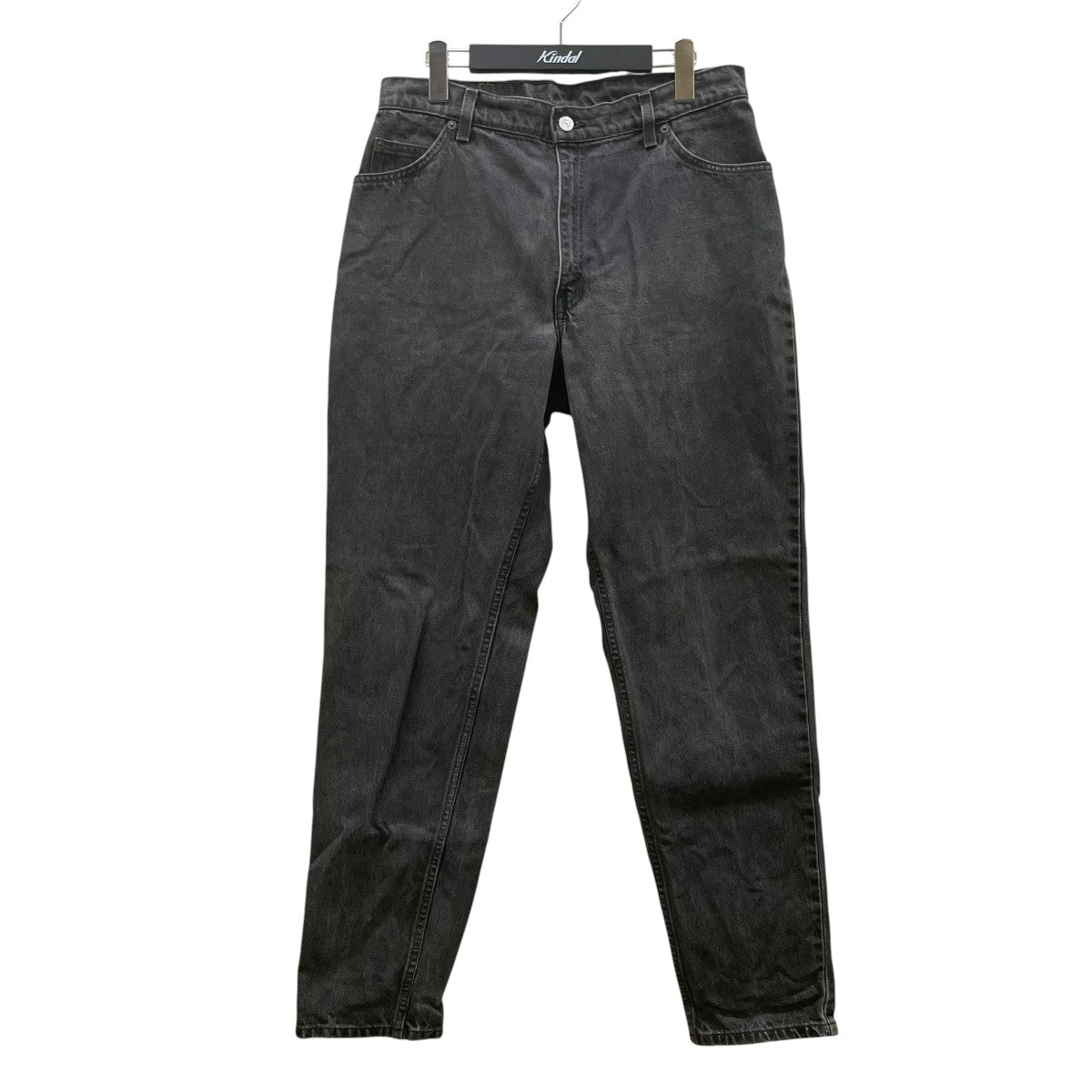 RELAXED FIT TAPERED LEG仕様 コットン ストレート ワイドデニムパンツ15951